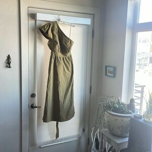 Madewell One Shoulder Dress